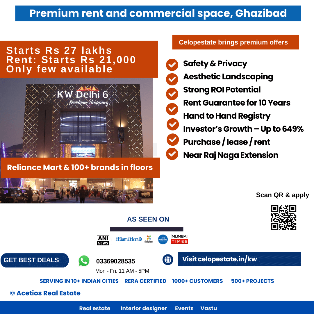 KW Delhi 6 | The Ultimate Investor’s Guide to Ghaziabad’s Newest Commercial Hub