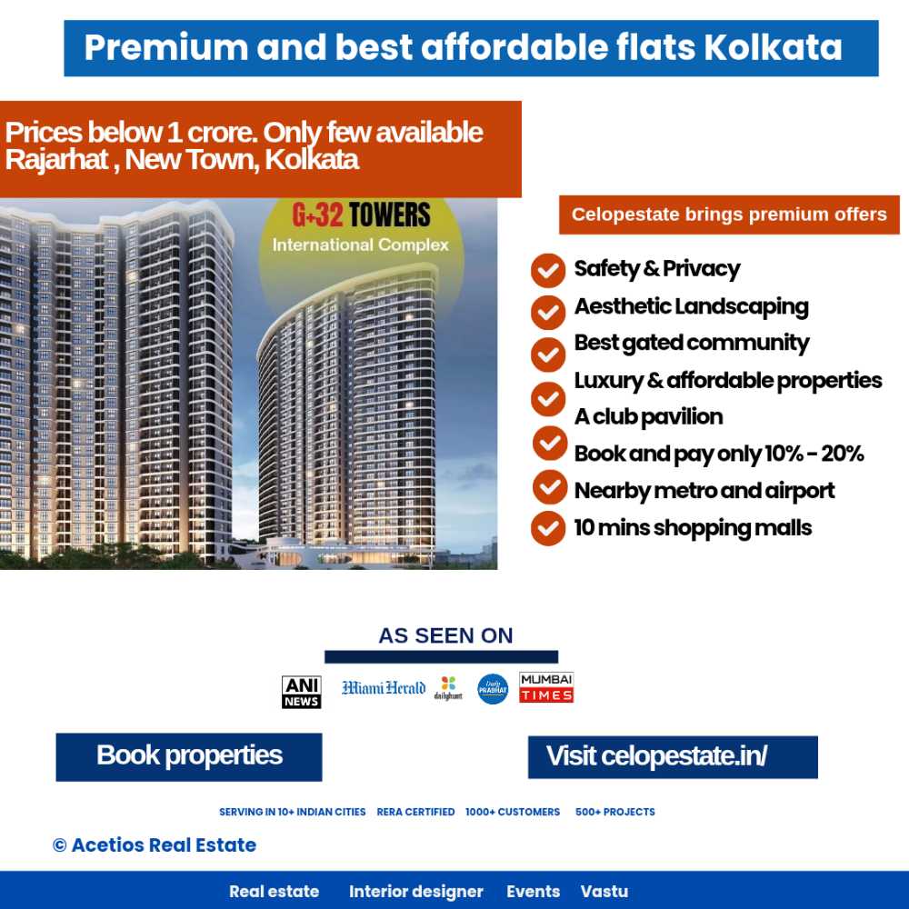 Siddha Serena – Premium flats under Rs 80 laks in New Town, Kolkata | 100 units only available